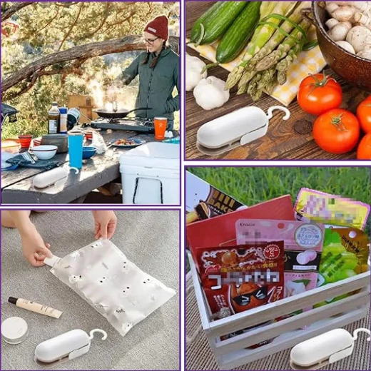 Bag Sealer & Cutter: Heat Seal & Trim Bags for Freshness & Convenience - Image 9