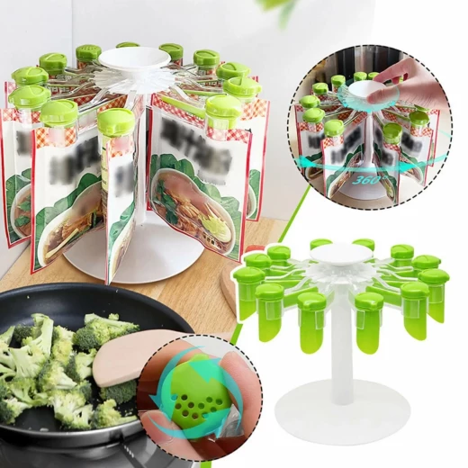 Spice Bag Organizer (12-Piece Set) - Kitchen Spice Storage Solution - Image 5