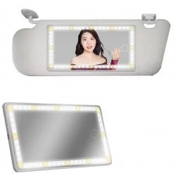 مرآة سيارة تعمل باللمس LED: رؤية محسنة وتصميم أنيق