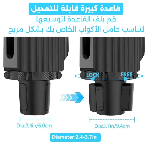 حامل هاتف سيارة عالمي, تثبيت آمن وزاوية قابلة للتعديل وتركيب سهل على لوحة القيادة أو الزجاج الأمامي - Image 4