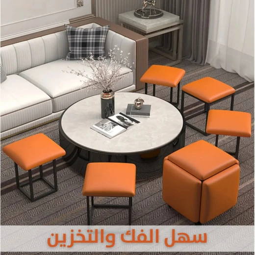 كرسي المكعب السحري: حل جلوس وتخزين متعدد الاستخدامات 5 في 1 - Image 5