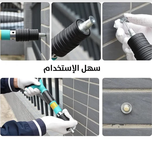 مسدس مسامير يدوي للأعمال الخشبية: تثبيت دقيق وتصميم مريح - Image 3