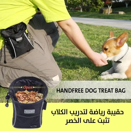 Dog Treat Training Bag: Waist-Mounted, Durable & Organized Storage Dog Treat Training Bag: Waist-Mounted, Durable & Organized Storage