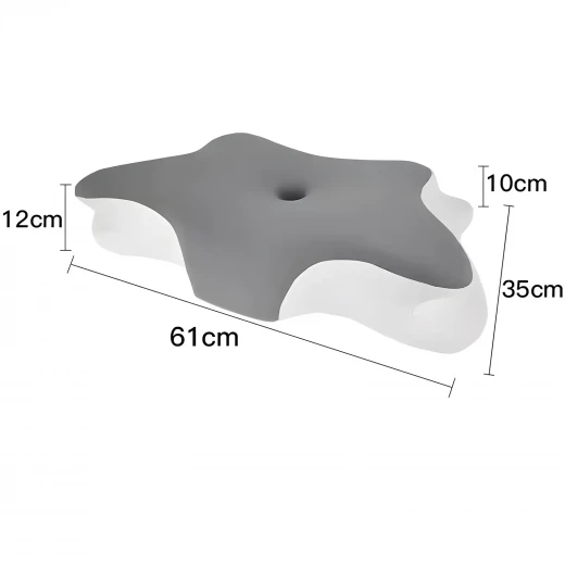 وسادة دعم الرقبة على شكل فراشة لنوم مريح - Image 3