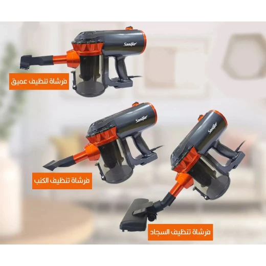 Sonifer SF-2226 Vacuum Cleaner, Powerful Suction for All Floor Types, Lightweight & Easy to Use - Sonifer - Image 8