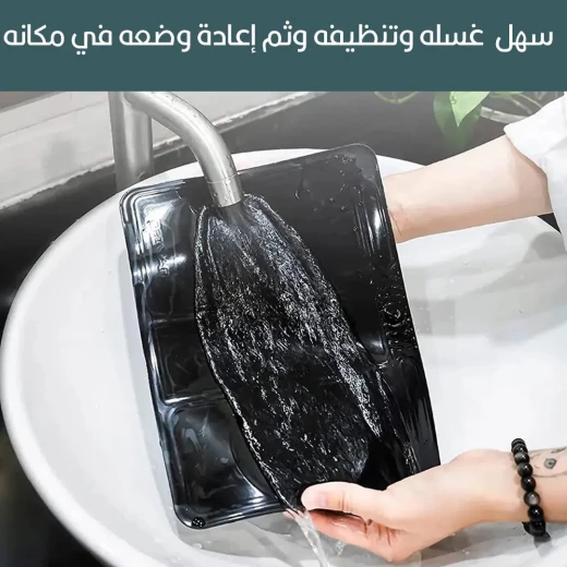 حامل هاتف مع منظم للعملات والمفاتيح ومعطر - Image 5