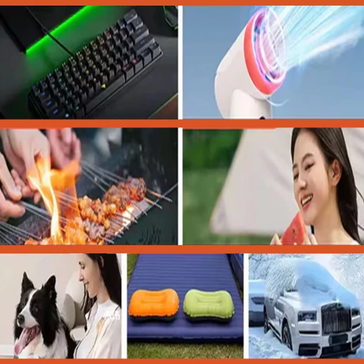HB-11B Turbo High-Speed Mini Fan, Compact & Powerful Airflow for Personal Cooling - Image 9