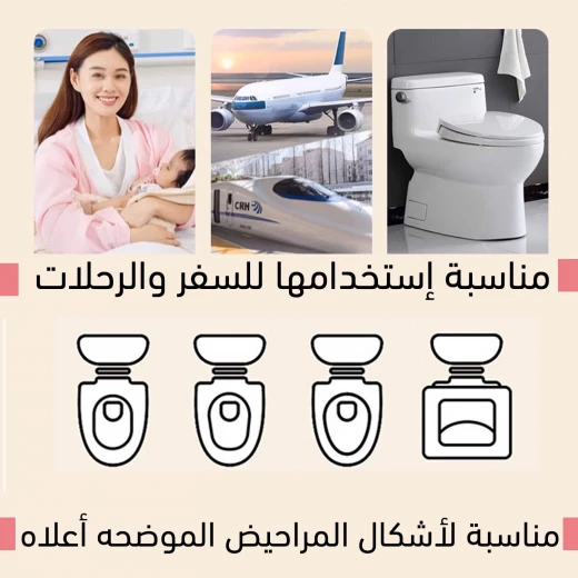 أغطية مقعد المرحاض الورقية للسفر: عبوة 75 قطعة للنظافة والراحة - Image 6