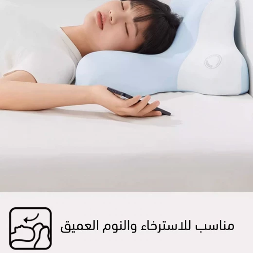 وسادة للنوم الجانبي, دعم قابل للتعديل لتخفيف آلام الرقبة والكتف، تصميم قابل للتنفس لنوم مريح وخالٍ من الألم - Image 4