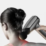 PIKNOW Muscle Massage Gun with 4 Heads, Deep Tissue Percussion Massager, Adjustable Speeds for Muscle Relief and Recovery, Portable Design - Piknow
