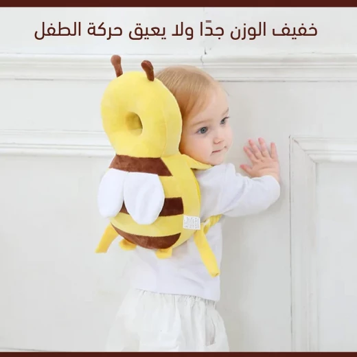 وسادة حماية رأس الطفل, وسادة ناعمة وقابلة للتنفس لدعم رقبة الطفل وسلامته، خفيفة الوزن وسهلة التنظيف - Image 6