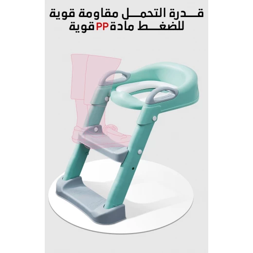مقعد استحمام للرضع مع درج تخزين, آمن ومريح لدعم استحمام الطفل، تصميم مريح بمواد سهلة التنظيف، مدمج ومناسب للمساحات الصغيرة - Image 2