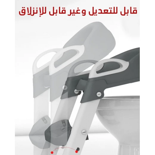 مقعد استحمام للرضع مع درج تخزين, آمن ومريح لدعم استحمام الطفل، تصميم مريح بمواد سهلة التنظيف، مدمج ومناسب للمساحات الصغيرة - Image 3