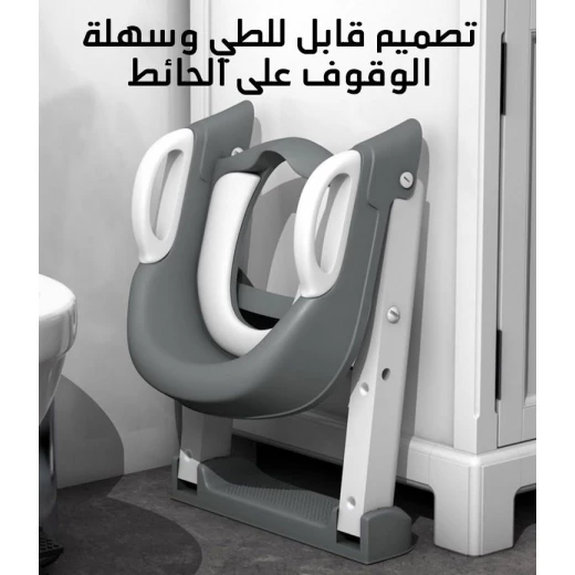 مقعد استحمام للرضع مع درج تخزين, آمن ومريح لدعم استحمام الطفل، تصميم مريح بمواد سهلة التنظيف، مدمج ومناسب للمساحات الصغيرة - Image 5
