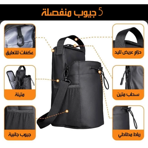 حقيبة متعددة الجيوب المغناطيسية: تخزين أنيق ومنظم - ميتاشوب - Image 5
