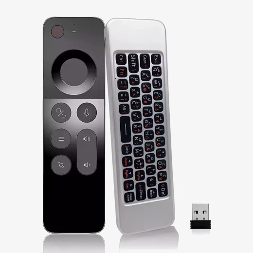 جهاز تحكم عن بعد ذكي ماوس هوائي ولوحة مفاتيح كومبو لأجهزة Android TV و PC و IPTV - Image 2