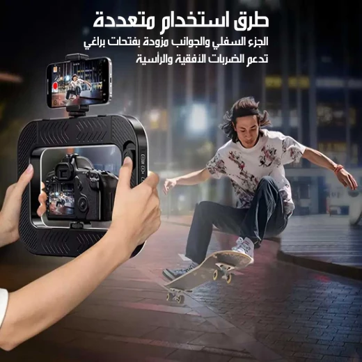 حلقة إضاءة ليد YM200 للتصوير الفوتوغرافي بحجم 12 بوصة مع سطوع ودرجة حرارة لون قابلة للتعديل للصور الشخصية وتصوير الفيديو، متوافقة مع الهواتف الذكية والكاميرات - Image 6