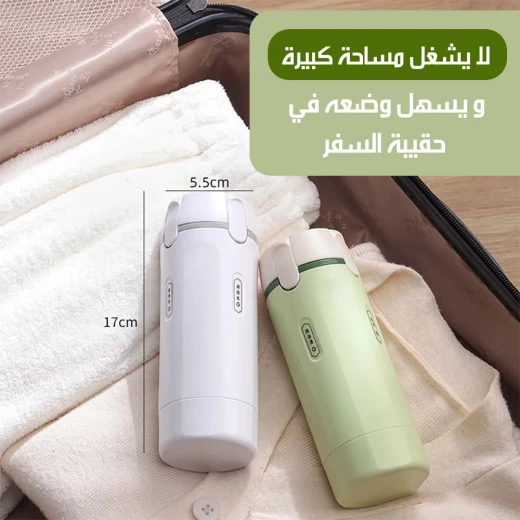 زجاجة موزع 4 في 1 مانعة للتسرب، موزع كريم بأربع حجرات، حجم السفر - Image 6