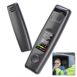 جهاز اختبار الكحول المحمول الرقمي مع شاشة LCD، قراءات سريعة ودقيقة، استخدام شخصي ودرجة احترافية، تصميم مضغوط، بطاريتان AAA، النتائج في ثوانٍ