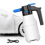 Generic Electric Car Foam Sprayer High Pressure Cleaning Machine Portable Black 2L Tank Compatible with All Vehicle Types Home Use Easy Operation