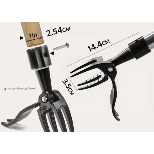 Ergonomic Weed Removal Tool with Long Handle: Stand Up Weeder for Garden and Lawn Care, Eliminates Back Strain, Removes Weeds at the Root, Durable Design for All Ages, 2024 Model - Image 4