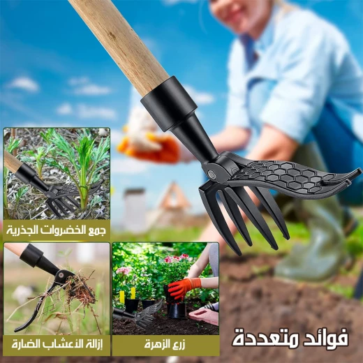 Ergonomic Weed Removal Tool with Long Handle: Stand Up Weeder for Garden and Lawn Care, Eliminates Back Strain, Removes Weeds at the Root, Durable Design for All Ages, 2024 Model - Image 6