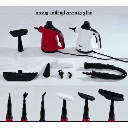 Handheld Steam Cleaner Professional Multi Piece Kit KD2083 for Home and Auto Detailing, Includes Multiple Attachments for Various Surfaces and Easy Cleaning - Image 5