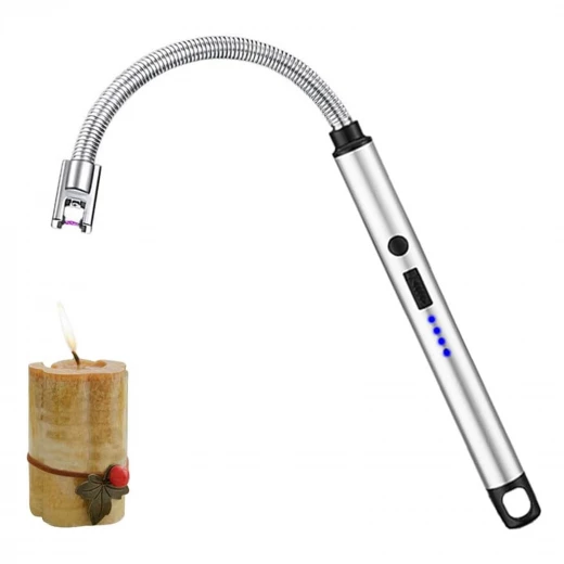 Multi Use Rechargeable Lighter with Flexible Neck 360 Degree Rotation for Candle, Stove, Grill, BBQ, Kitchen, and Outdoor Use, Black, 12 Inch Multi Use Rechargeable Lighter with Flexible Neck 360 Degree Rotation for Candle, Stove, Grill, BBQ, Kitchen, and Outdoor Use, Black, 12 Inch