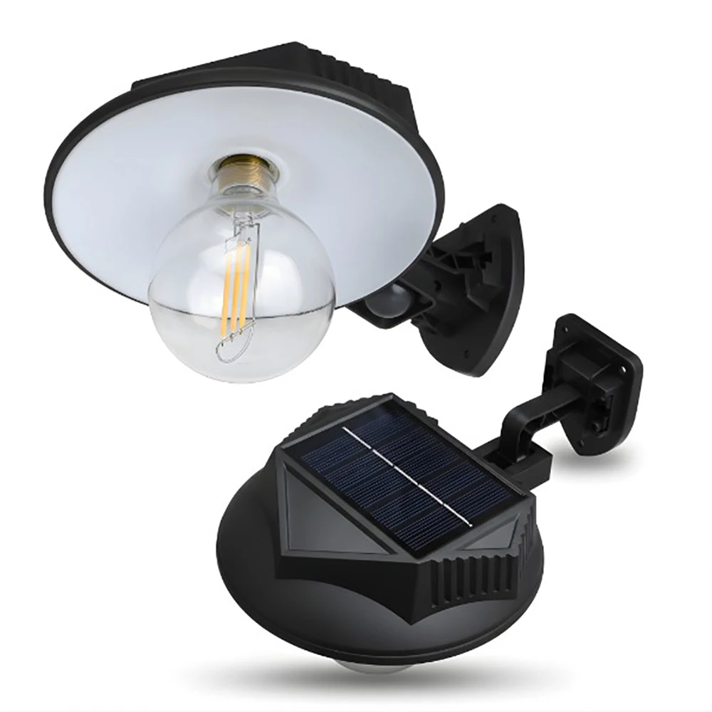 Solar Powered Outdoor Wall Light Weatherproof LED for Garden and Patio