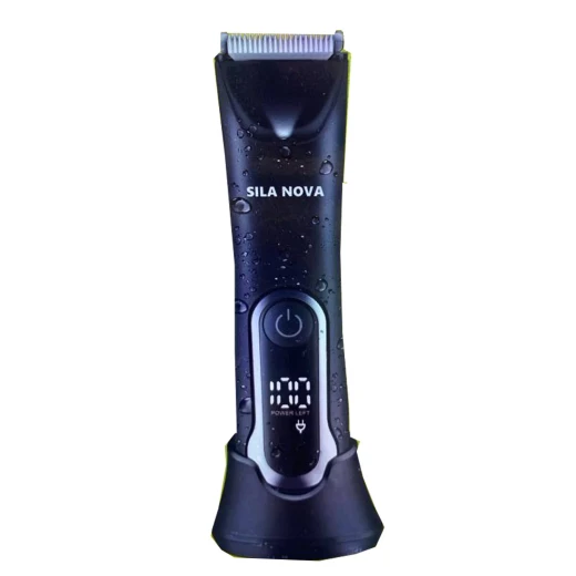 Sila Nova Rechargeable Electric Shaver for Men and Women, Waterproof, LED Display Sila Nova Rechargeable Electric Shaver for Men and Women, Waterproof, LED Display