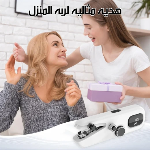 Mini Electric Handheld Sewing Machine, Portable Mending Solution for Quick Repairs, Easy Stitching, Ideal for Crafters and DIY Projects - Image 7