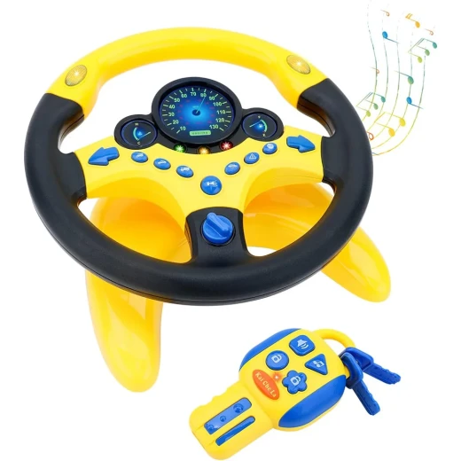 Kids Light-Up Musical Driving Wheel Toy Kids Light-Up Musical Driving Wheel Toy