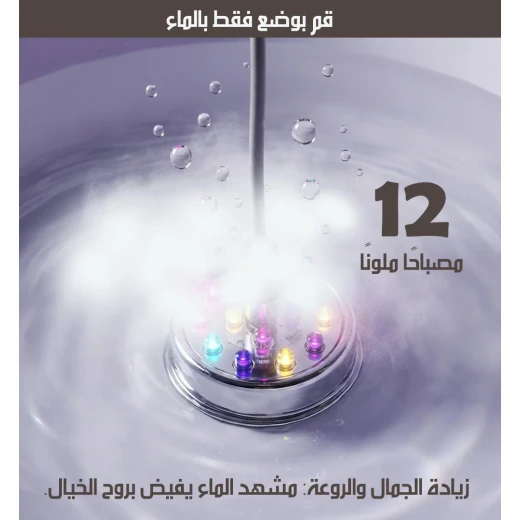 جهاز موزع مياه بالموجات فوق الصوتية مع بخار، مرطب هواء عملي يساعد على نشر الرذاذ في المكان، تصميم أنيق وسهل الاستخدام، مناسب لغرف النوم والمكاتب والمساحات الداخلية - Ultrasonic Atomizer - Image 5