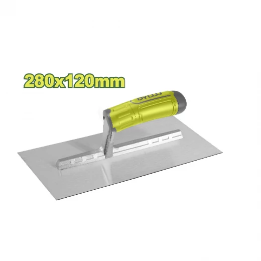 مالج تجصيص مطاطي 280x120 ملم - فولاذ مقاوم للصدأ متين من ديلو مالج تجصيص مطاطي 280x120 ملم - فولاذ مقاوم للصدأ متين من ديلو