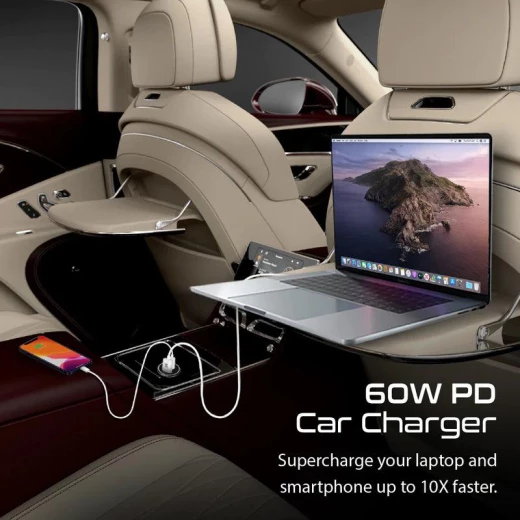 شاحن سيارة Promate Bullet-PD60: توصيل طاقة 60 واط وشحن سريع 3.0 - برو مات - Image 6