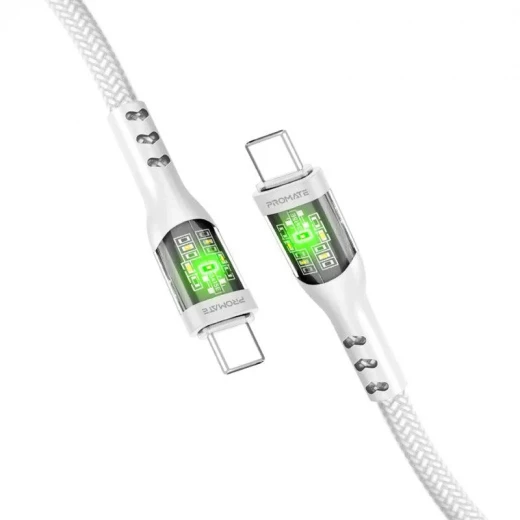 كابل ترانس لاين-سي سي USB-C بقوة 60 واط - شحن فائق السرعة، أسود من بروميت كابل ترانس لاين-سي سي USB-C بقوة 60 واط - شحن فائق السرعة، أسود من بروميت