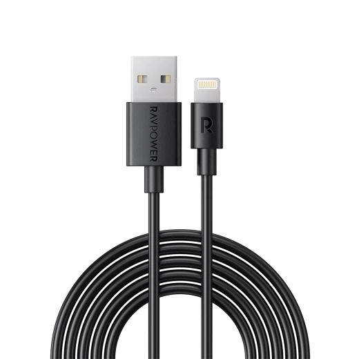 شاحن RAVPower CB1014 - سلك 1 متر، ملمس TPE ناعم، معتمد من MFi - Ravpower - Image 2