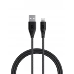 شاحن RAVPower CB1026 - كابل مضفر من النايلون بطول 1.2 متر، معتمد من MFi - Ravpower