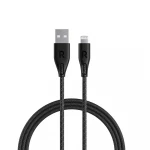 كابل راف باور CB1027 لايتنينج 2 متر أسود - شحن سريع ونقل بيانات - Ravpower