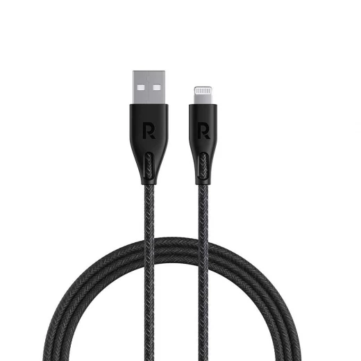 كابل راف باور CB1027 لايتنينج 2 متر أسود - شحن سريع ونقل بيانات - Ravpower - Image 2