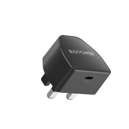 شاحن RAVPower 20W USB-C PC1041 - شحن سريع، حماية من الجهد الزائد شاحن RAVPower 20W USB-C PC1041 - شحن سريع، حماية من الجهد الزائد