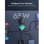 شاحن Ravpower 65W USB-C: شحن سريع لأجهزة الكمبيوتر المحمولة والهواتف - Ravpower