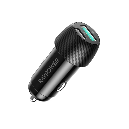 شاحن سيارة RAVPower RP-VC030: شحن سريع 49 واط، هيكل من الألومنيوم - Ravpower - Image 3