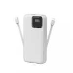 باور بانك 20000mAh JC-22 أبيض - شحن سريع وقابل للنقل من وي وو - وي وُو