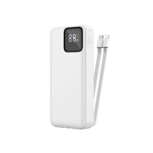 باور بانك 20000mAh JC-22 أبيض - شحن سريع وقابل للنقل من وي وو - وي وُو - Image 3