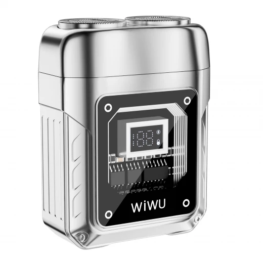 ماكينة حلاقة كهربائية WiWU Wi-SH004: سبائك الزنك، مقاومة للماء، بطارية طويلة - وي وُو - Image 3