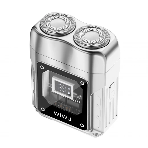 ماكينة حلاقة كهربائية WiWU Wi-SH004: سبائك الزنك، مقاومة للماء، بطارية طويلة - وي وُو - Image 4