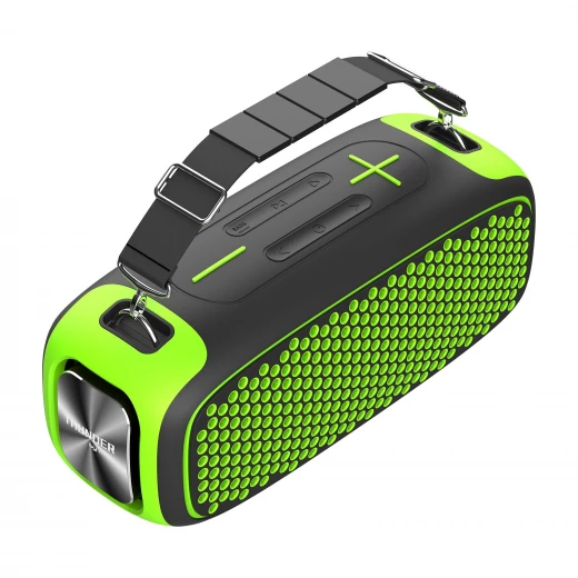 مكبر صوت WiWU P16 Max اللاسلكي بتقنية البلوتوث مع ميكروفونين وحزام - وي وُو - Image 2