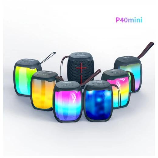 مكبر صوت WiWU Thunder P40 Mini Bluetooth - خرج 10 واط، تصميم محمول - وي وُو - Image 9
