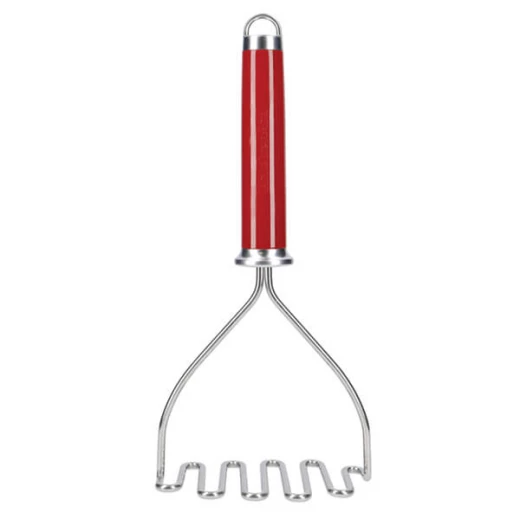 KitchenAid Empire Red Stainless Steel Potato Masher - Durable Kitchen Tool - KitchenAid - Image 2